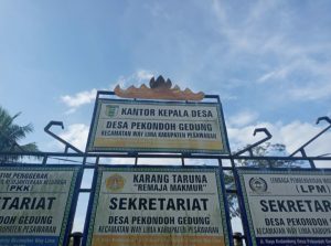 Dana Desa Pekondoh Gedung Tahun 2020 Fisiknya Diduga Fiktif