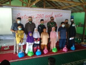Sebanyak 250 Anak Yatim Mendapatkan Santunan Dari Kepala Desa Tajur Halang