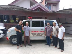 Masjid Nurul Amal Pondok Bahar Terima Ambulan Dari Masyarakat