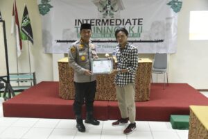 Kapolresta Cirebon Hadiri Pelatihan Kader II HMI Cabang Cirebon Tahun 2022