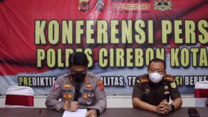 Polres Cirebon Kota Gelar Konpres Terkait perkembangan Kasus Nurhayati bersama kejari Kabupaten Cirebon