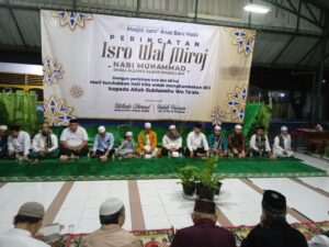 Isro Mi’raj di Masjid Jami Anas Bani Malik Pondok Bahar Agar Jaga Persatuan 