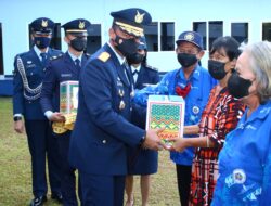 Bingkisan HUT ke 76 TNI AU dari Danlanud Sam Ratulangi Teruntuk Sesepuh Pendahulu Angkatan Udara
