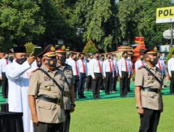 Kapolresta Cirebon Pimpin Sertijab Kapolsek Lemah Abang dan Pabedilan