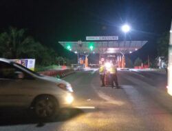 Arus Mudik Gate Tol Cikedung Masih Lancar dan Di Dominasi Kendaraan Bus