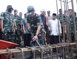 Peletakan Batu Pertama oleh Kasad, Tandai Pembangunan Masjid Syarif Abdurahman di Cirebon