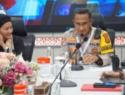 Polri Paparkan Pengamanan dan Penanganan Bencana 91 Command Center Bali ke Deputi Sekjen PBB