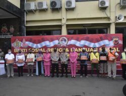 Polresta Cirebon Salurkan Ratusan Paket Bantuan Kepada Masyarakat