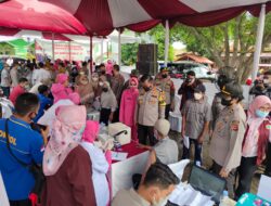 Peringati Hari Bhayangkara Ke-76 Polresta Cirebon Gelar Bhakti Sosial Kesehatan