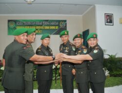 Danrem 063/SGJ Pimpin Sertijab Dandim Kota Cirebon