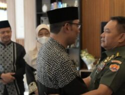 Datangi Gedung Pakuan Bandung, Kasad Doakan Almarhum Emmeril Khan Mumtadz (Eril)