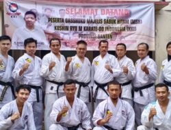 Tingkatkan Kemampuan Kompetensi Karateka, Sabuk Hitam KKI Provinsi Banten Lakukan Latihan Bersama