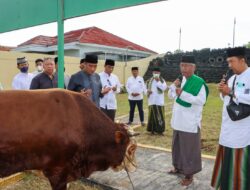 Polresta Cirebon Distribusikan Puluhan Hewan Qurban Ke Sejumlah Pondok Pesantren