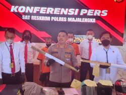 Sat Reskrim Polres Majalengka Ungkap Kelompok Bermotor Keroyok Korban Hingga Tewas