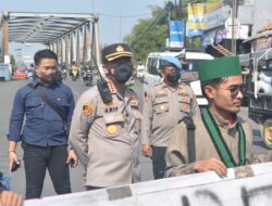 Polresta Cirebon Berhasil Mengamankan Aksi Unras Mahasiswa Dengan Sejuk dan Damai