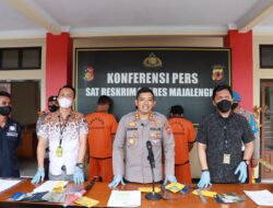 Kurang dari 2×24 Jam, Sat Reskrim Polres Majalengka Tangkap Pelaku Curas