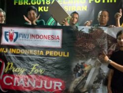 Pray For Cianjur, FWJ Indonesia Salurkan Bantuan Korban Gempa