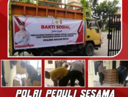 Polres Nagan Raya Salurkan Bantuan untuk Warga Aceh Tamiang