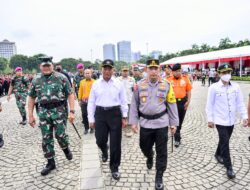 Apel Gelar Pasukan, Kapolri Pastikan Seluruh Pihak Siap Amankan Nataru