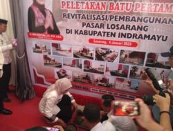 Bupati Indramayu Hadiri Launching Pasar Murah dan Peletakan Batu Pertama Revitalisasi Pasar Daerah