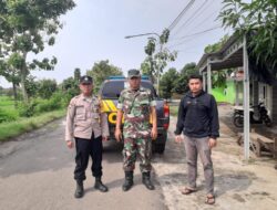 Polsek Sindang Bersama Koramil Tingkatkan Patroli Guna Cegah Kejahatan