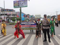 Operasi Keselamatan Lodaya 2023, Polresta Cirebon Libatkan Penari Topeng dan Punakawan