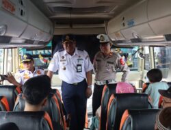 Jelang Lebaran Idul Fitri 1444 H, Polres Tangsel Amankan Mudik Gratis di Terminal Pondok Cabe