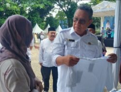 Disambut Antusiasme Ribuan Warga, Wali Kota Benyamin Buka Bazar Ramadan di Kecamatan Setu