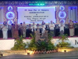 SD Islam Plus Al-Muhajirin Pondok Pucung Tangsel, Gelar Acara Akhirusanah dan Wisuda Pelepasan Kelas-VI Angkatan Ke-14 di Aula Gedung Ponpes Al Amanah Al Ghontory