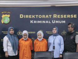 Polisi Tangkap si Kembar Rihana Rihani Modus HP Pre Order Raup Puluhan Miliar