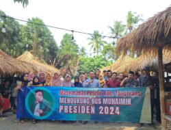 Masyarakat Pesisir Kabupaten Tangerang Deklarasi Dukung Gus Muhaimin di Pilpres 2024