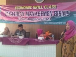 Kelurahan Jurang Mangu Timur Menggelar Kegiatan Economic Skill Class, Bertema: “Managemen Pelatihan Bisnis”