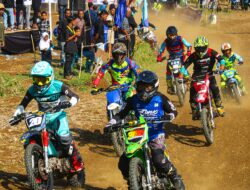 100 Peserta Ikuti Grass Track Motor Cross 2023 di Anniversary PSJ ke – 7 dan Anniversary Pemuda Mekar Karya ke 6