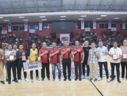 Wakapolda Metro Jaya Hadiri Acara Penutupan Tournament Kapolri Cup Basketball Tournament 2023