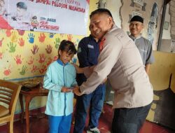 Bhakti Sosial Polri Peduli Budaya Literasi, Kapolsek Cisauk Salurkan Buku Bacaan