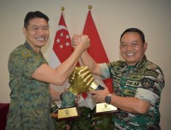 Kasad dan Chief of Army SAF Tutup Safkar Indopura ke-35 Tahun 2023