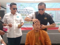 Berbagi Kebaikan untuk Masyarakat, YHP Foundation Gelar Pengobatan Gratis di Pasar Intermoda Cisauk