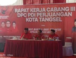 Gelar Rakercab III, DPC PDI Perjuangan Tangerang Selatan Targetkan 11 Kursi di Pileg 2024