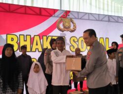 Wujudkan Pemilu Damai, Kaops Nusantara Cooling System Tebar 1.500 Paket Sembako di Tasikmalaya