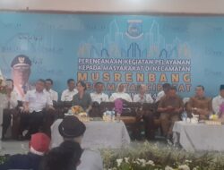 Musrenbang Tingkat Kecamatan Ciputat Camat Memaparkan Tentang Hasil Pembangunan Yang Sudah Terealisasi Di Tahun 2023 Dan Manfaatnya