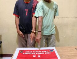 Niat Transaksi Narkoba Jenis Shabu di Depan Bandara SMS Bima, Kedua Pria Ini Diciduk Tim Opsnal Satreskoba Polres Bima,