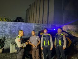 Patroli mobile Tim Presisi Sat Samapta Polres Tangerang Selatan di Wilayah Pagedangan