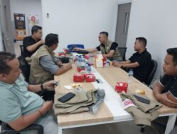 Rapat Koordinasi Tim Sentra Gakkumdu dan Patroli Bersama Unsur Bawaslu, Kepolisian, dan Kejaksaan di Tangsel