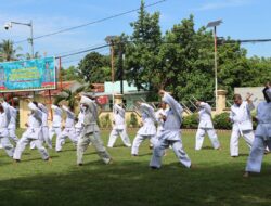 Jaga Kebugaran Fisik dan Keterampilan Personel, Polres Bima Gelar Latihan Beladiri Polri