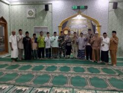 Wakapolsek Cisauk Melaksanakan Traweh Keliling di Masjid Nurul Ikhwan Setu Tangsel