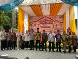 Hadirnya Kanit Binmas Polsek Ciputat Timur, Acara Bazar Ramadhan 1445 H Berjalan Kondusif Dan Meriah