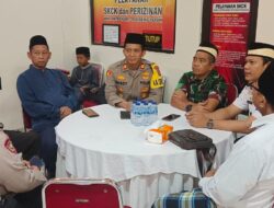 Ajang Silaturahmi, Polsek Cisauk Gelar Buka Puasa Bersama Korpimcam dan Awak Media sekaligus Santunan Anak Yatim