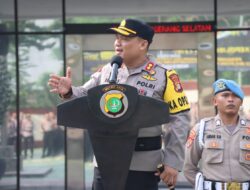 Kumpulkan Perwira Polres dan Polsek Ini Pesan Kapolres Tangsel