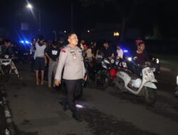 Kapolres Tangerang Selatan Bubarkan Kumpul-Kumpul Pada Malam Takbiran