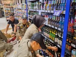Tegakkan Perda di Bulan Ramadan, Satpol PP Tangsel Berhasil Amankan 2533 Botol Miras 